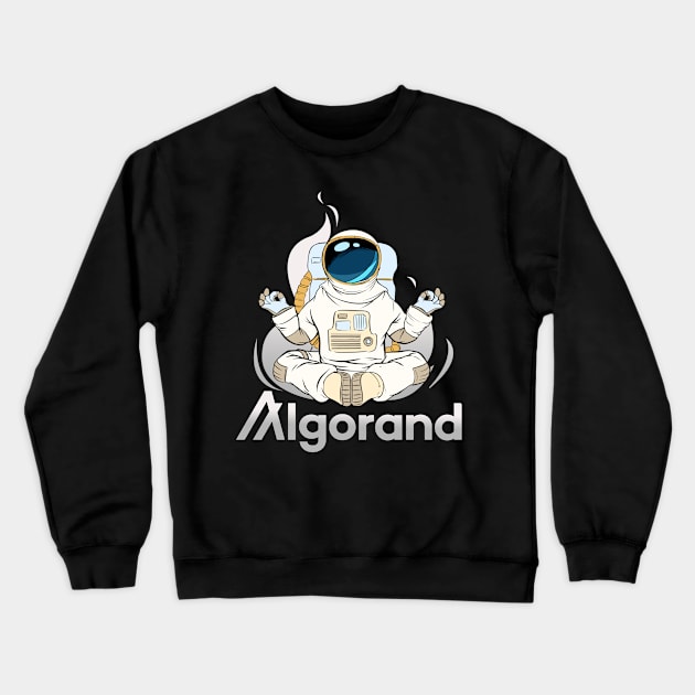 Algorand Algo coin Crypto coin Crytopcurrency Crewneck Sweatshirt by JayD World
